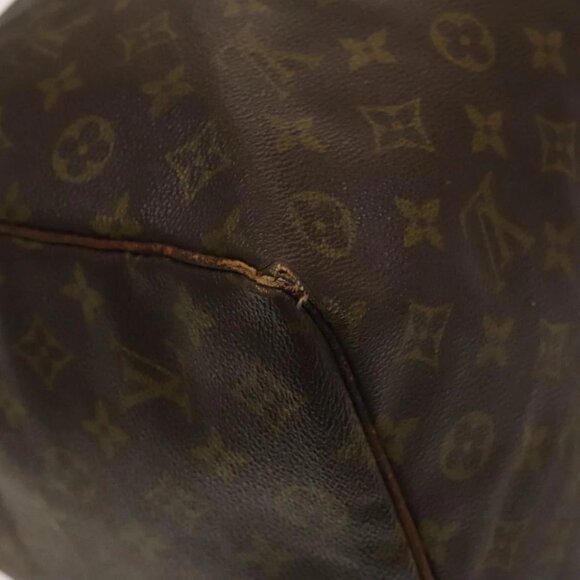 LOUIS VUITTON Monogram Keepall 50 Boston Bag Vintage M41426 LV Auth 137698 - Picture 9 of 15